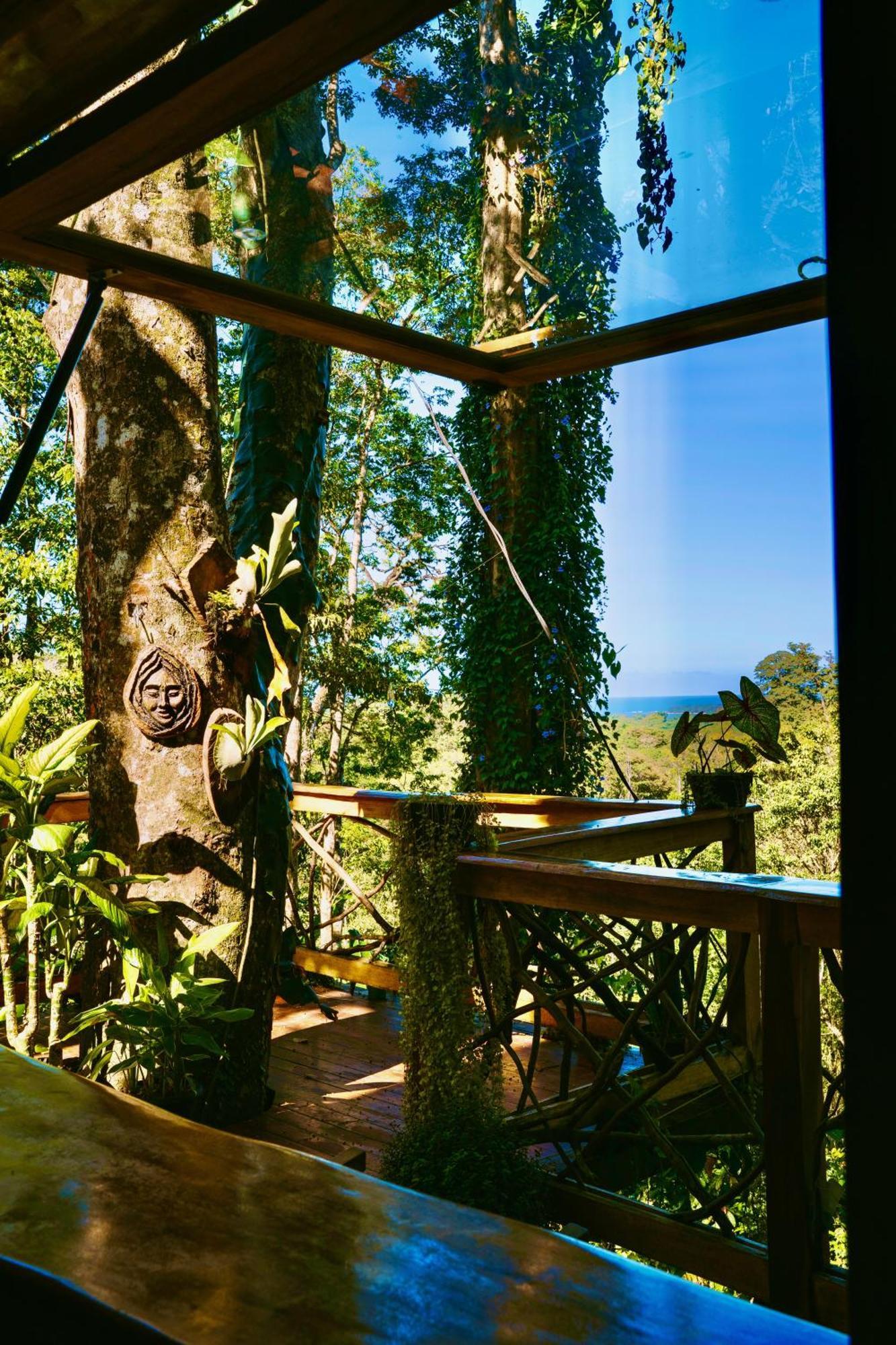 Villa Jungle Spirit Treehouse à Cahuita Extérieur photo